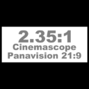 21:9 Anamorphic, Cinemascope, or Panavision aspect ratio